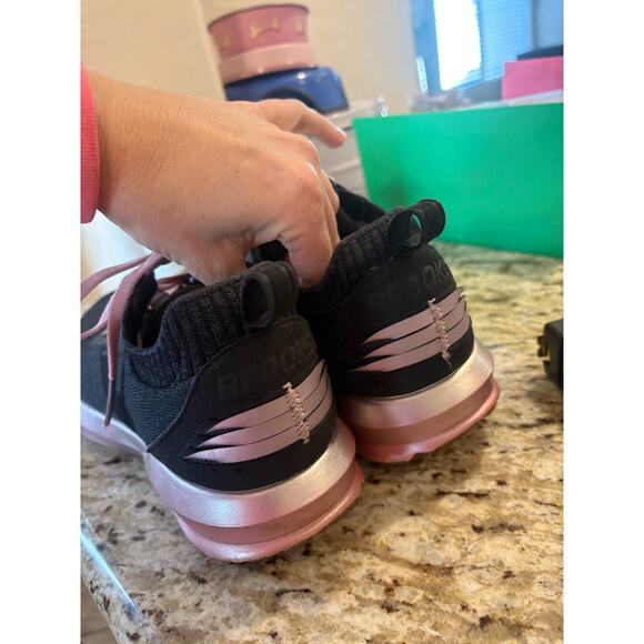 Brooks Levitate Athletic Shoes Black Pink Womens US Size 8.5 - Picture 4 of 8